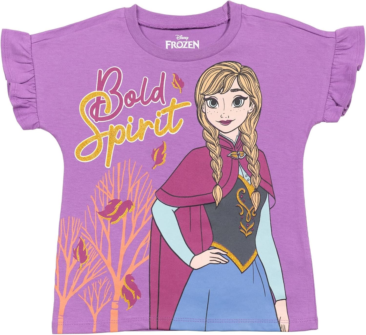 Disney Frozen Princess Anna Elsa Girls 3 Pack T-Shirts Toddler to Big Kid - Image 6