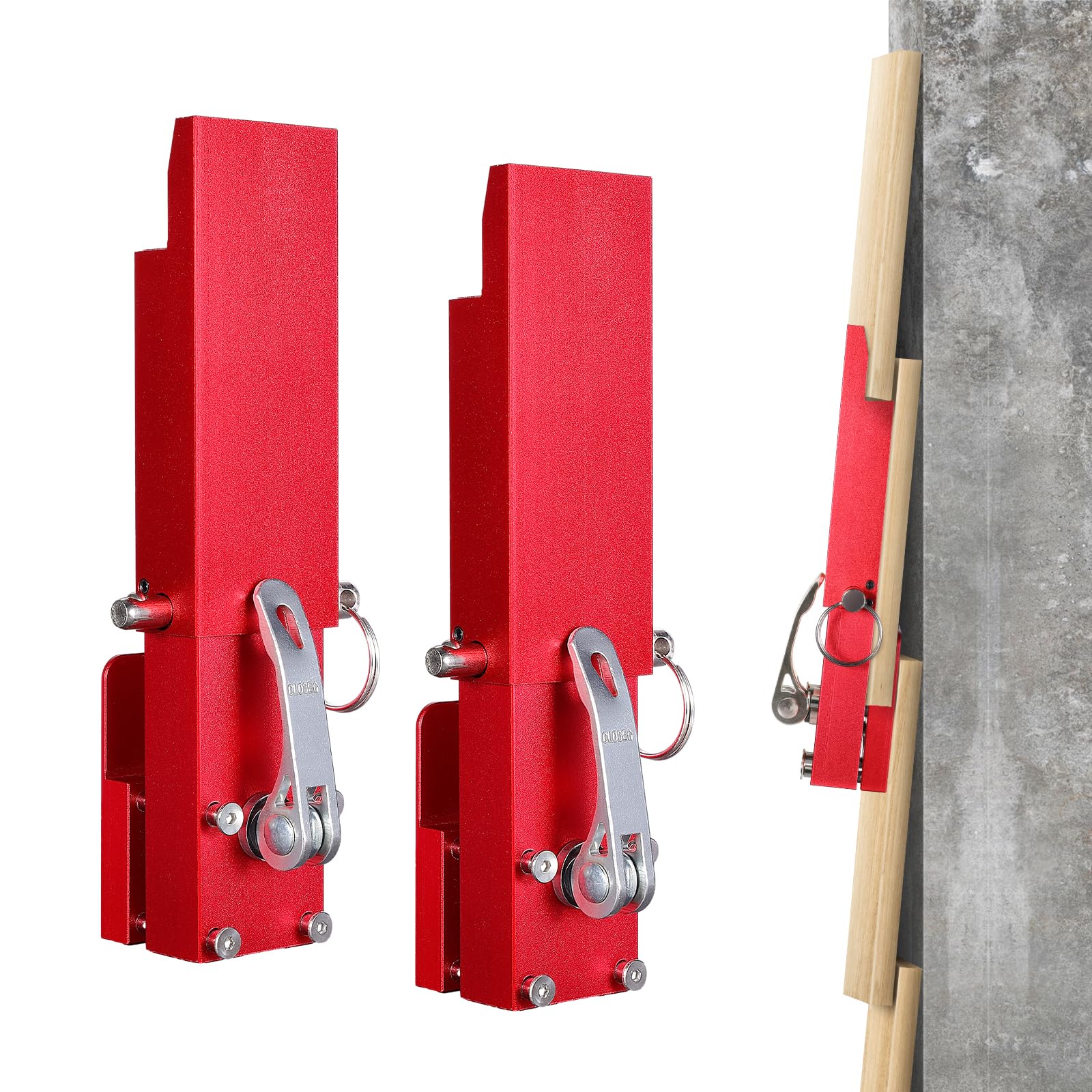 SLIIMU 2 Pack Adjustable Siding Mounting Kit, Lap Siding Gauge with 5