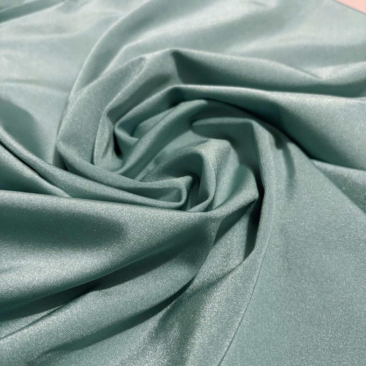 Generic 3-Yard Nylon Spandex Fabric for Activewear|4 Way Stretch | Nylon Fabric by The Yard |Dancewear, Yoga, Tricot Fabric for Sportswear Grey