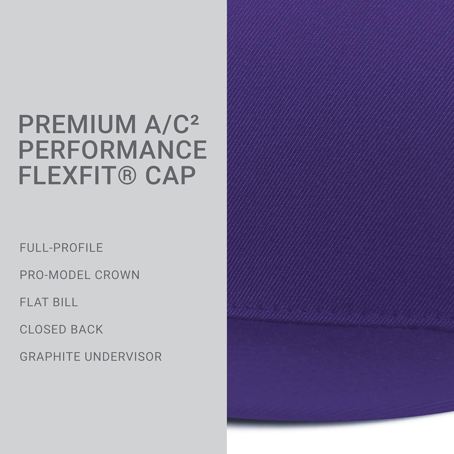 Pacific Headwear Unisex-Adult Pacific Headwear Premium a/C² Performance Flexfit® Cap - Image 6