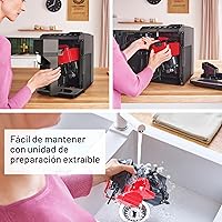 Vista 10 de Bosch 500 Series Máquina espresso y de café completamente automática – Panel de control táctil, manguera de leche, molinillo de cerámica, utiliza