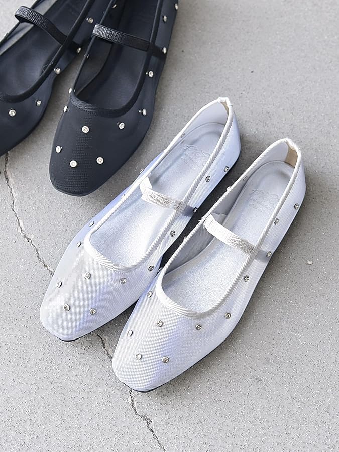 【新品】スローブイエナ bonitas メッシュフラットシューズ slobe iena ボニータス メッシュフラットシューズ - メルカリ