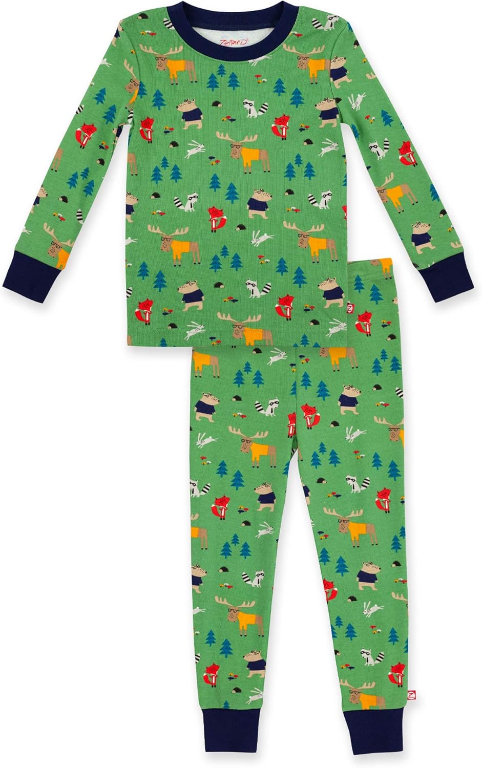 Zutano Baby and Toddler Boys’ Pajamas, Two-Piece Pajama Set, Organic Cotton