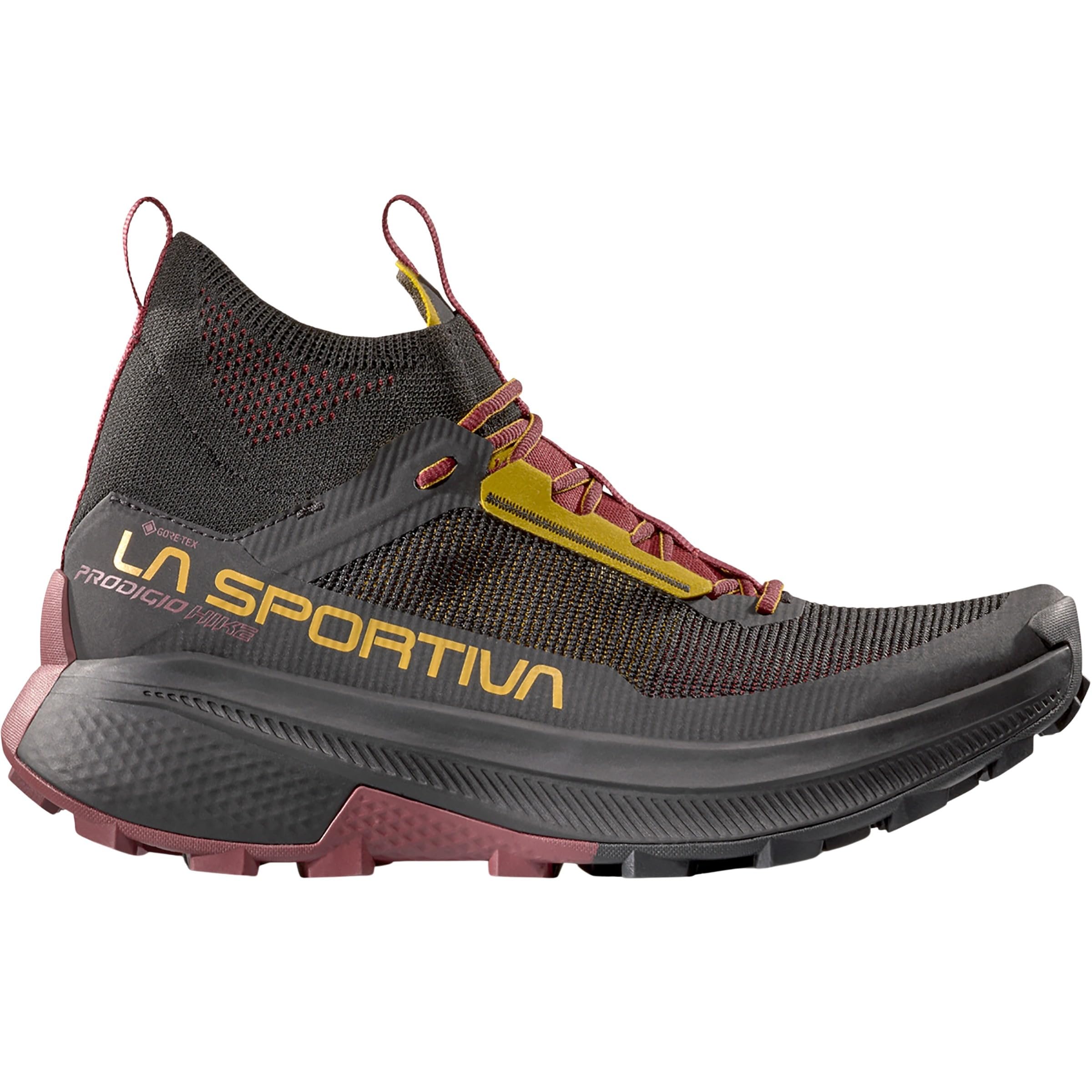 LA SPORTIVA Uomo Prodigio Hike GTX Scarpe, Black-​Savana, 44