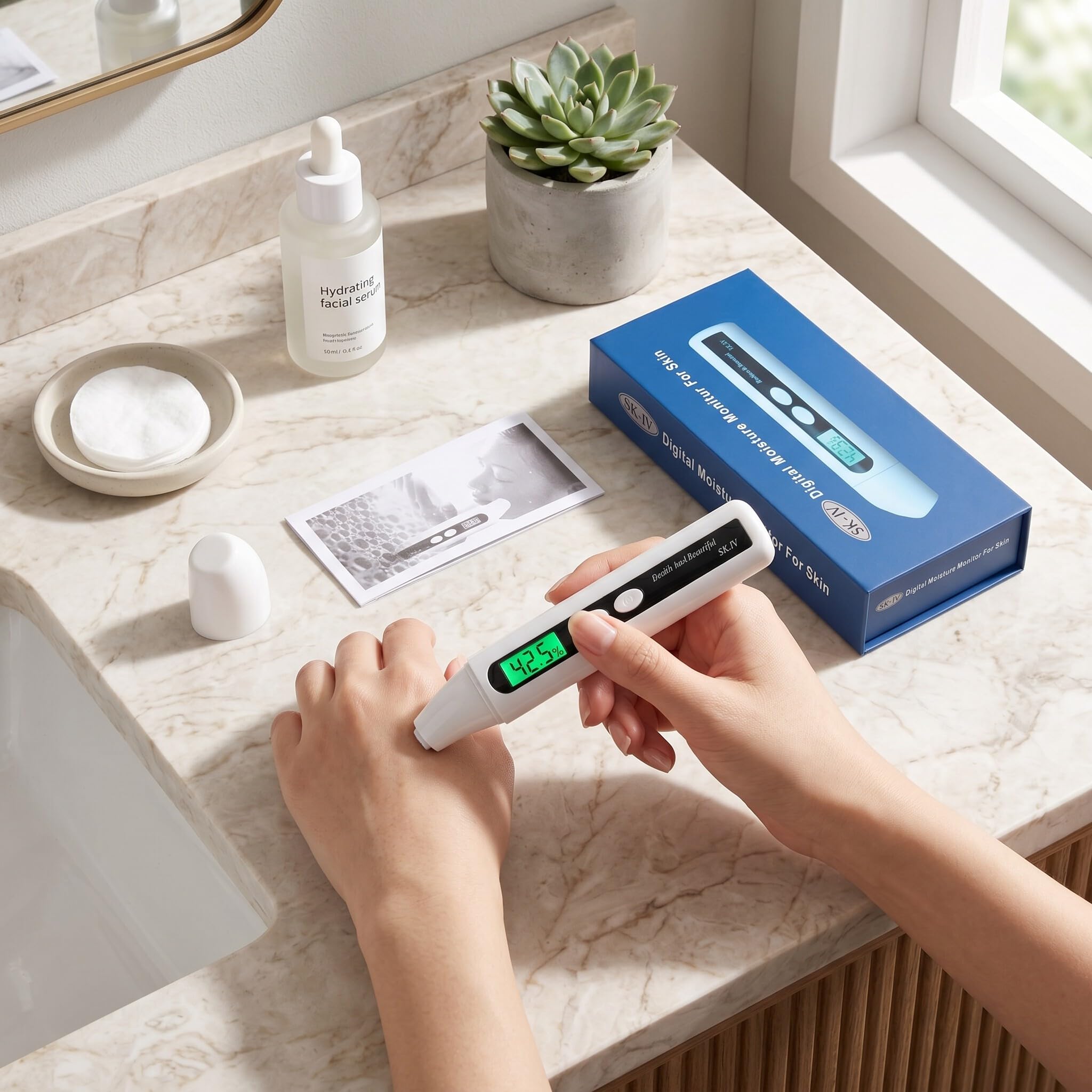 Skin Moisture Analyzer - Hydration Tester -3