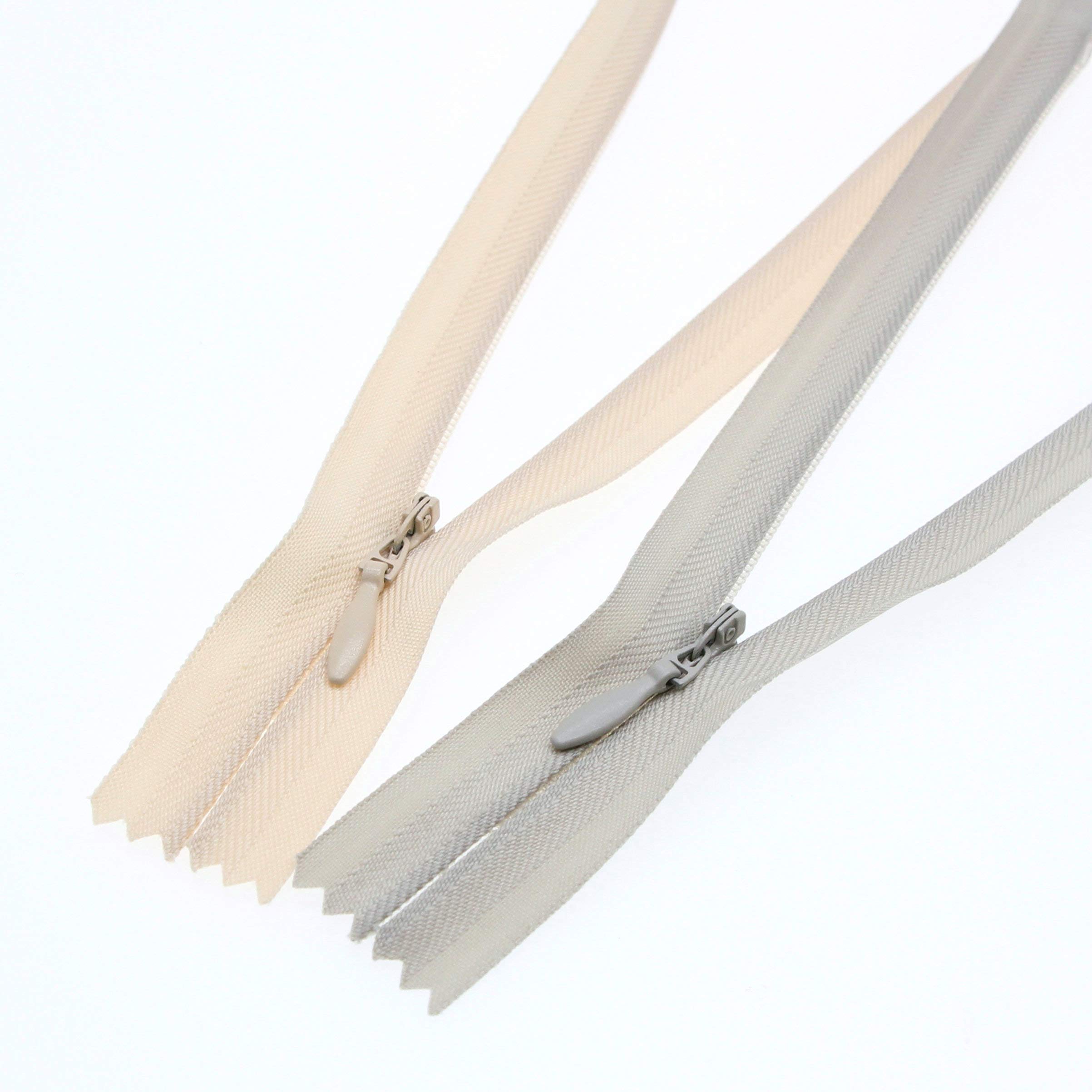 14"Nylon Coil Invisible Zippers For DIY Tailor Sewing Craft