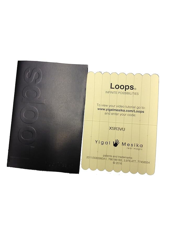 Buy Yigal Mesika Loops Magic Trick Includes Five Loops and Detailed