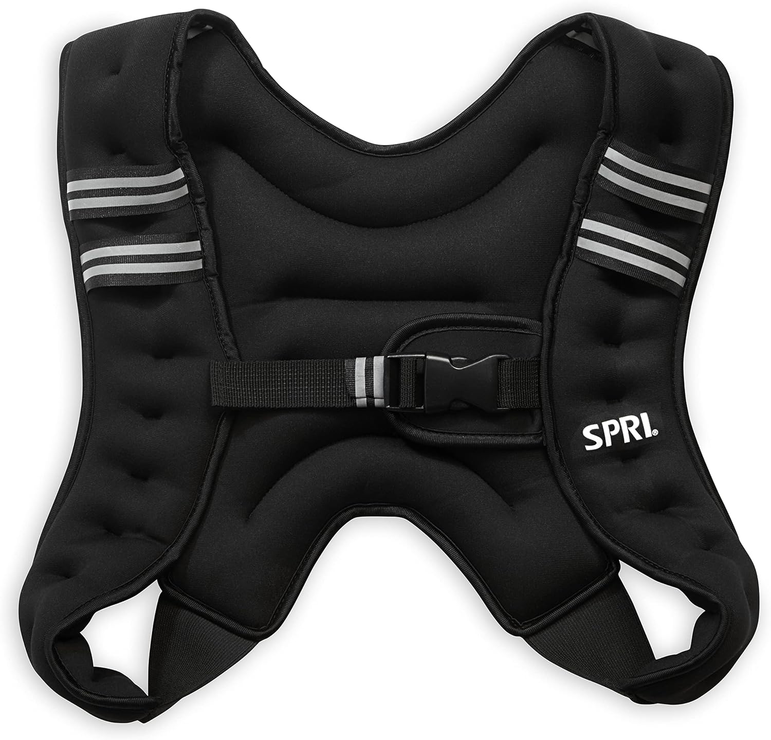 SPRI 12 lb Weighted Vest for Women and Men Adjustable