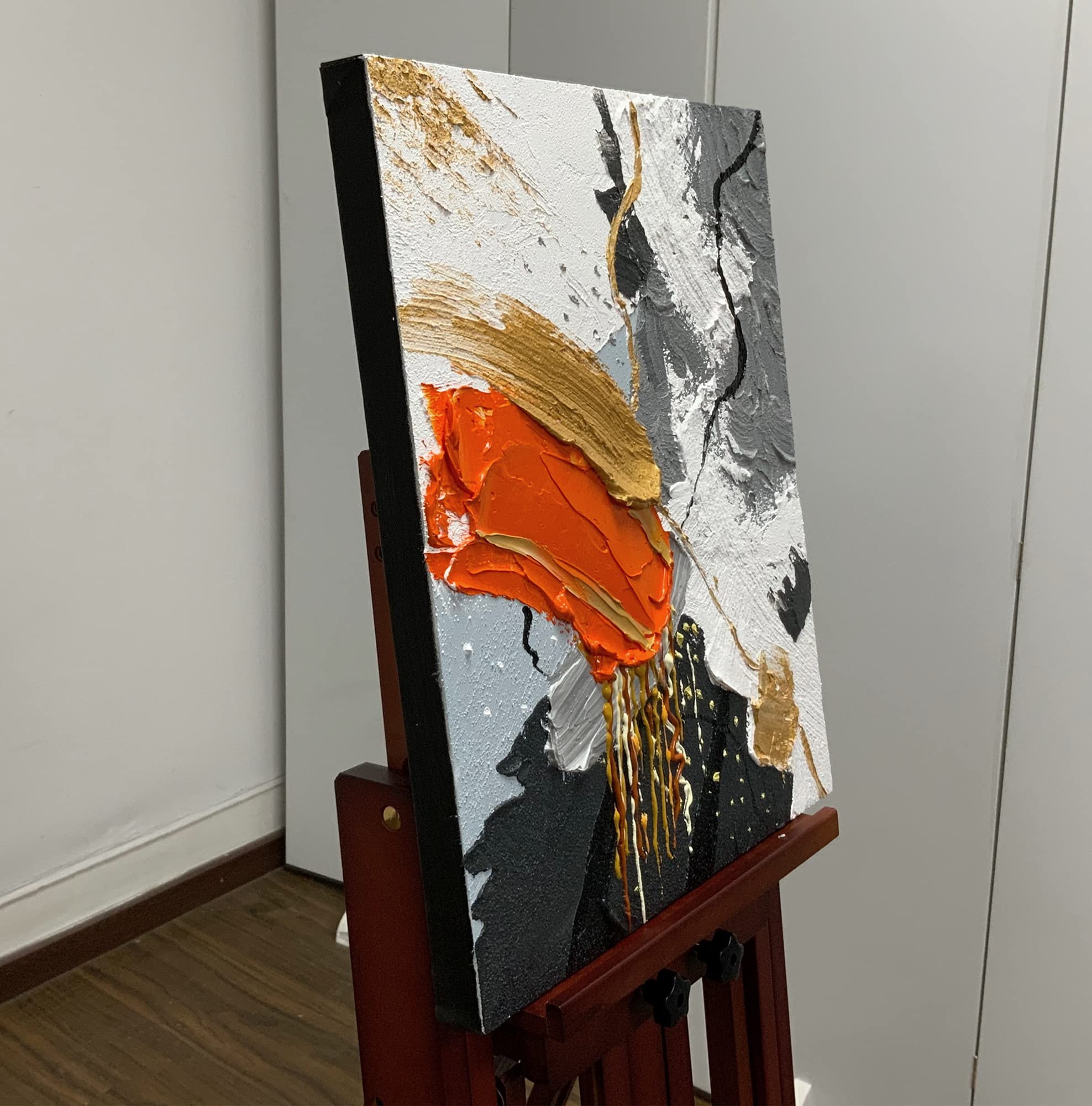 Amazon｜AZAYY Art、16x20インチ 手描き 現代アート 油絵 キャンバス