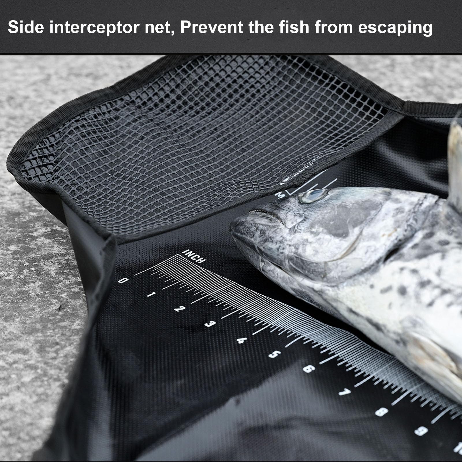 Wiegetasche, Angeltasche, faltbar, für gefangene Fische, Wiege für Barsch Angelschlingen, robust
