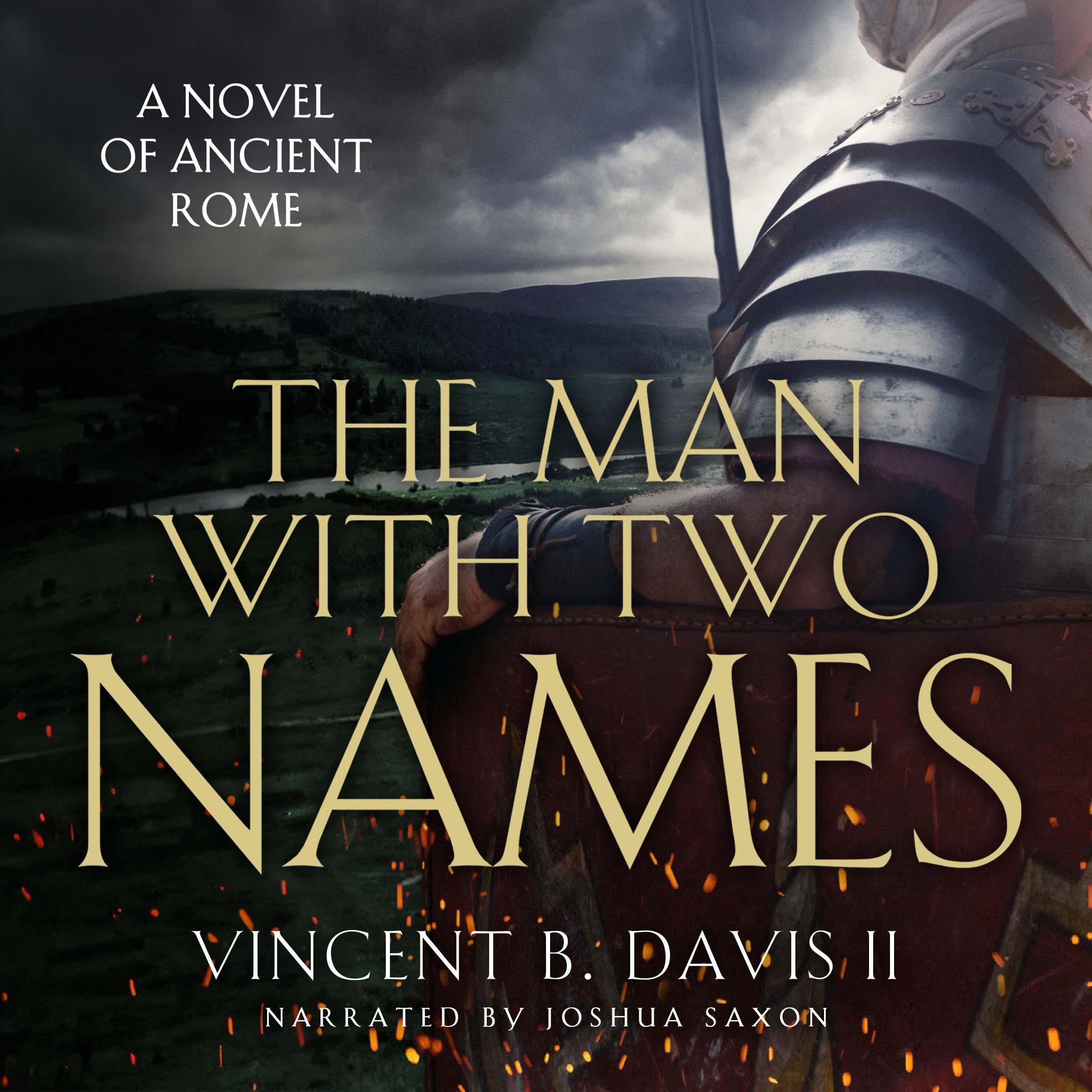 Cover art for The Man With Two Names: A Novel of Ancient Rome