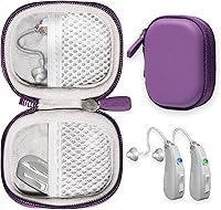 Vista 6 de CaseSack Funda para audífonos compatible con audífonos recargables EarCentic EasyCharge también para Otofonix Elite/Encore, Banglijian, Britzgo, My