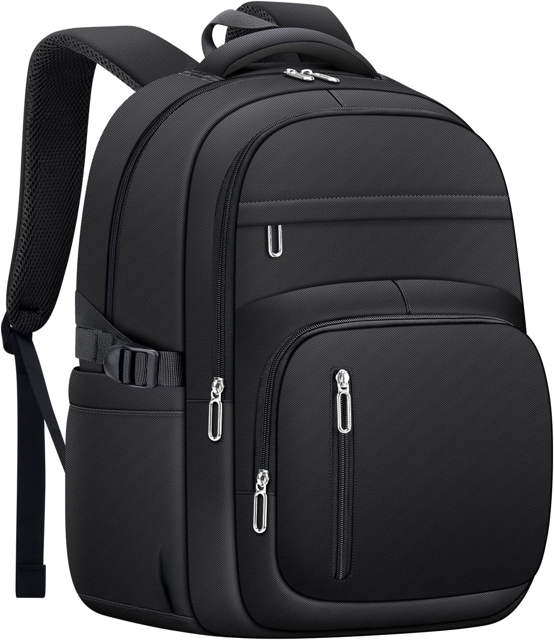 Cute School Backpack for Women Men Casual Travel Laptop Backpack Aesthetic Lightweight College Bookbags for Kids(Black)