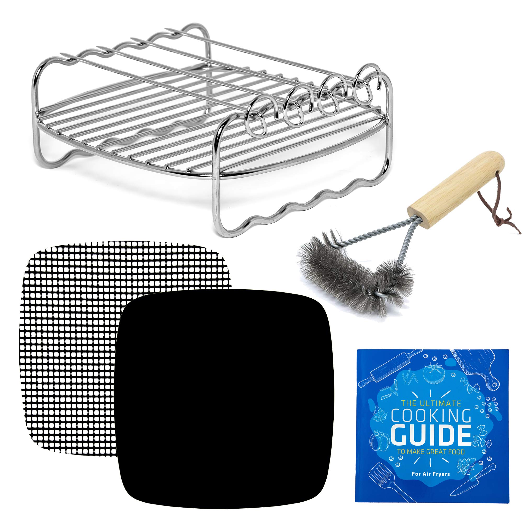 Buy Air Fryer Kebab Skewer Rack Compatible with Costzon, Dash, NuWave