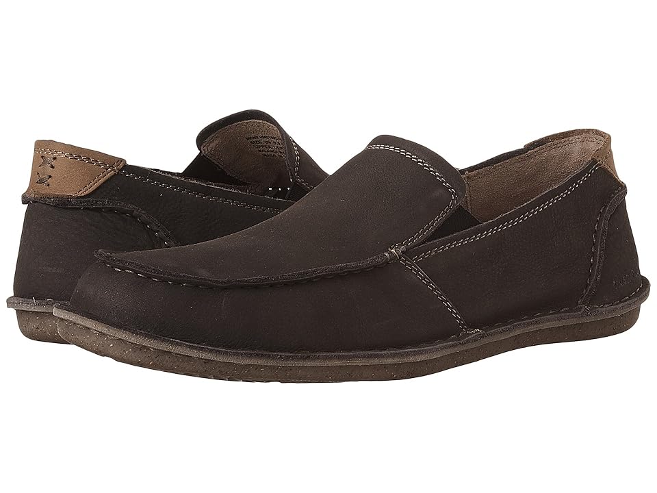 

Hush Puppies Asil Roll Flex (Grey Nubuck) Men's Slip on Shoes