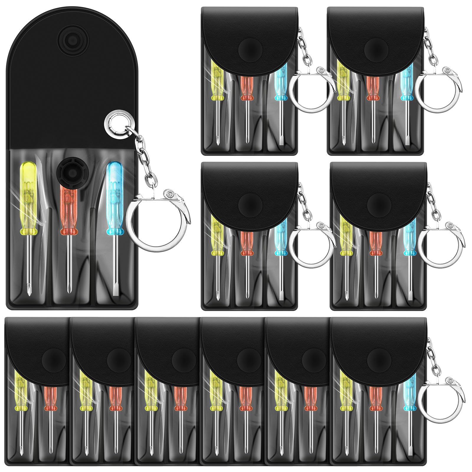 くま　UCスリーブ　硬ミニV 10Set Amazon.com: Jutom 10 Set Mini Screwdriver Keychain Set Bulk