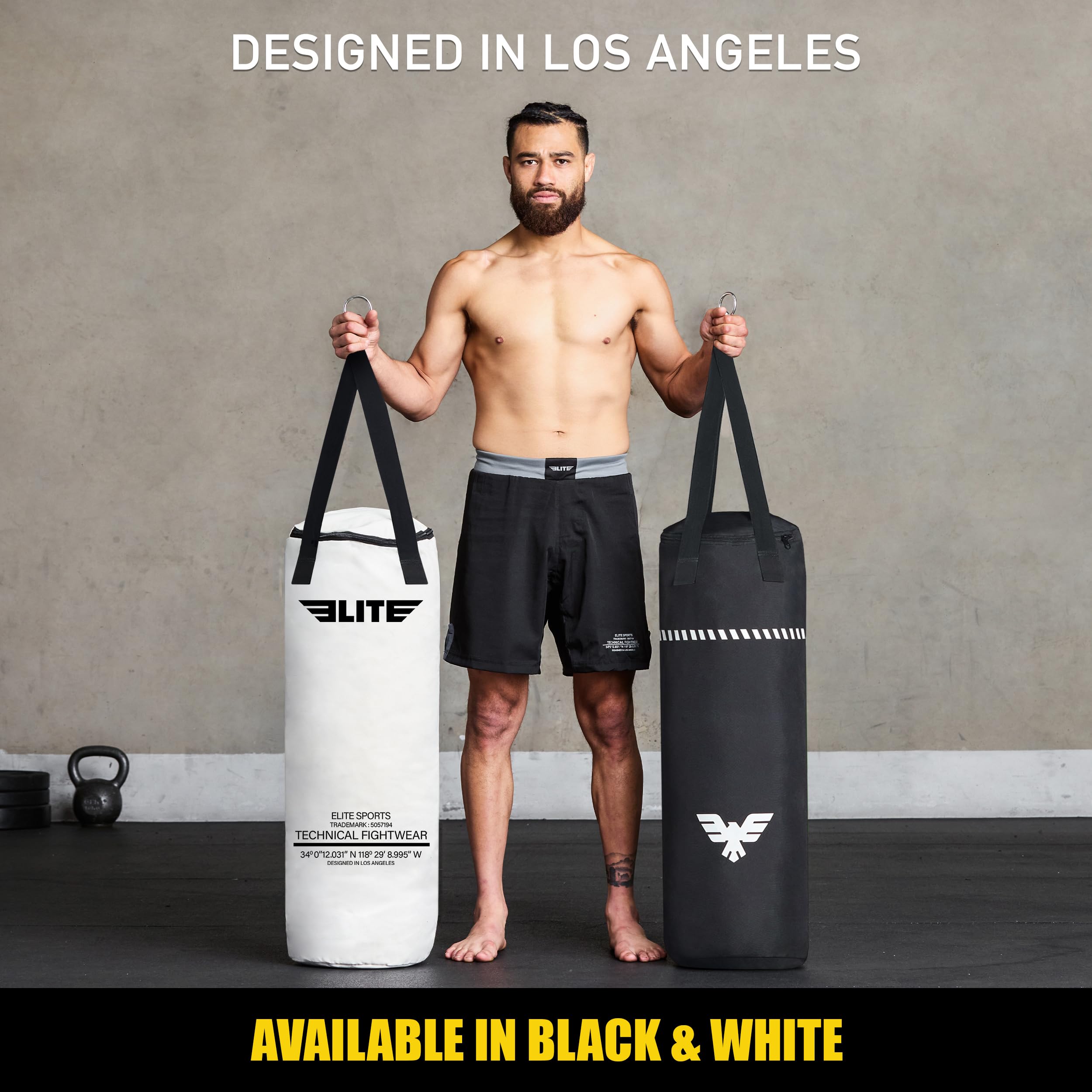 Buy Heavy Duty Black Punching Bag with Chains at