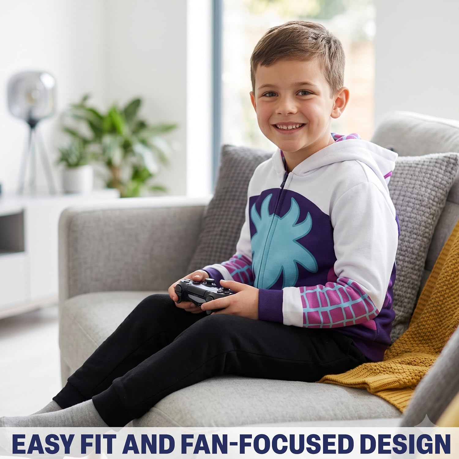 Get Trend Marvel Spidey and His Amazing Friends Hoodie for Kids, 3-8 Years