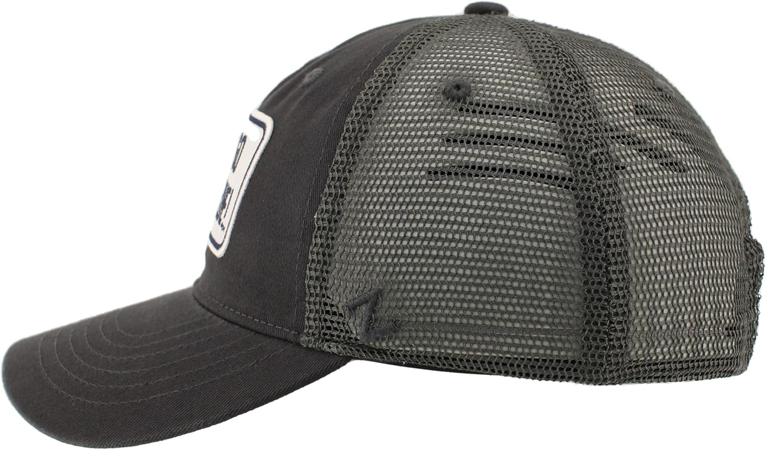 ZHATS Standard NCAA Officially Licensed Hat University Patch Defer Charcoal, Grey, One Size - Image 3