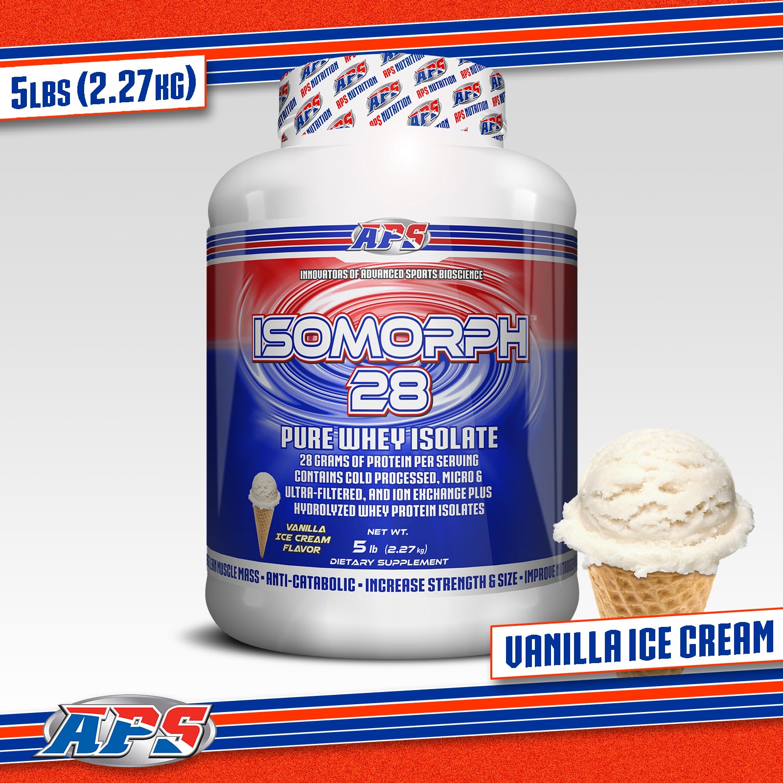 Amazon.com: APS Nutrition Isomorph 28 Protein Powder | Pure Whey