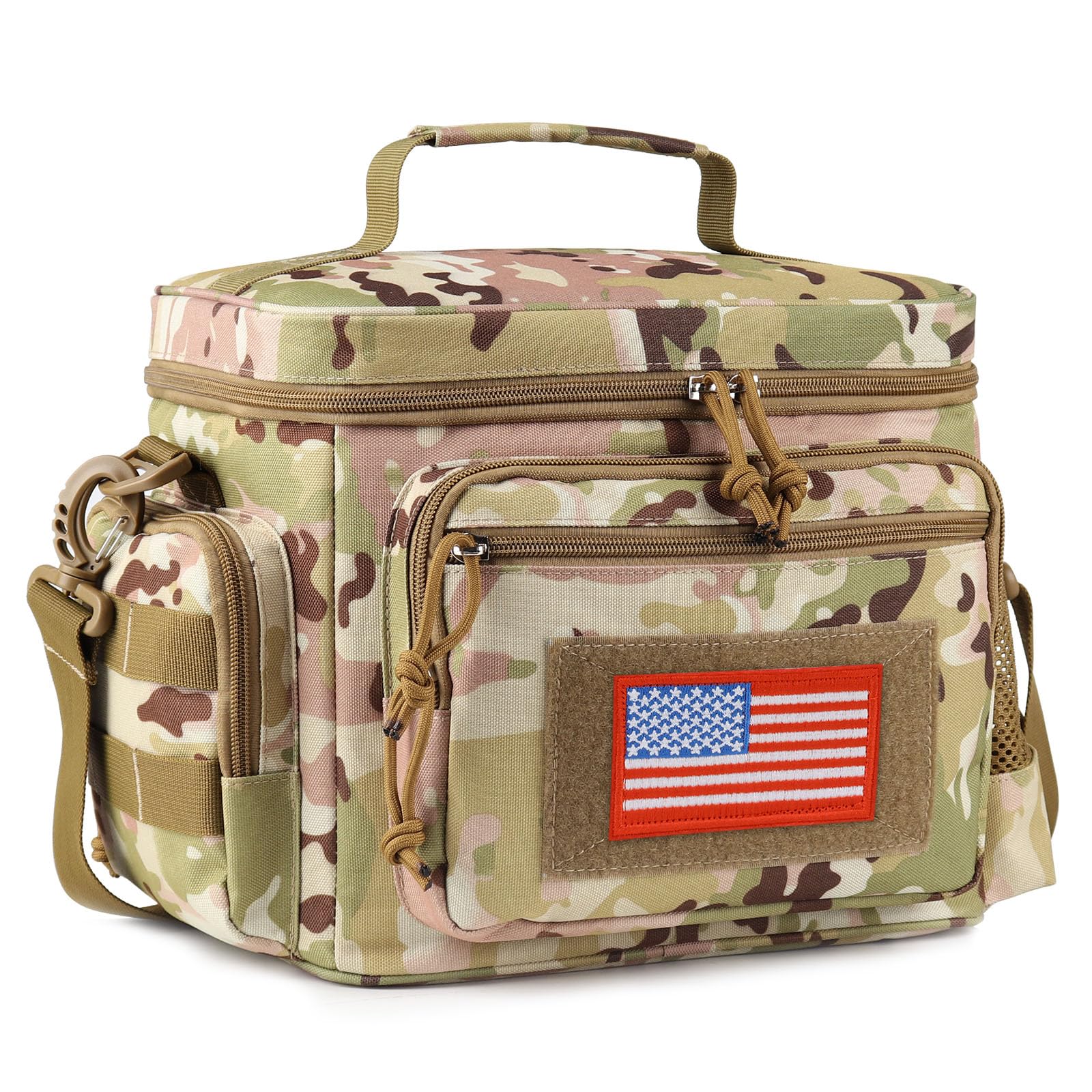 BIIOONES Borsa Termica Porta Pranzo, Borsa del Pranzo, Borsa Frigo Pranzo, Borsetta Pranzo al Sacco Isolato Sacchetto per Uomo Donna Ufficio Picnic-539