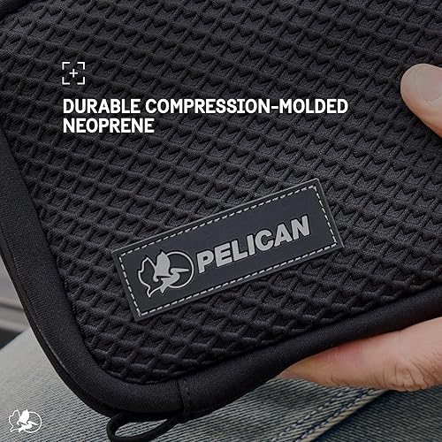Miniatura 6 de Pelican Estuche organizador electrónico de viaje, bolsa de almacenamiento portátil con múltiples bolsillos de malla de almacenamiento para cables,