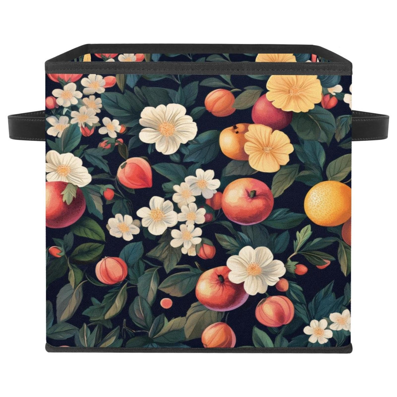 Grand cube de rangement 27,9 cm en tissu Oxford pour vêtements