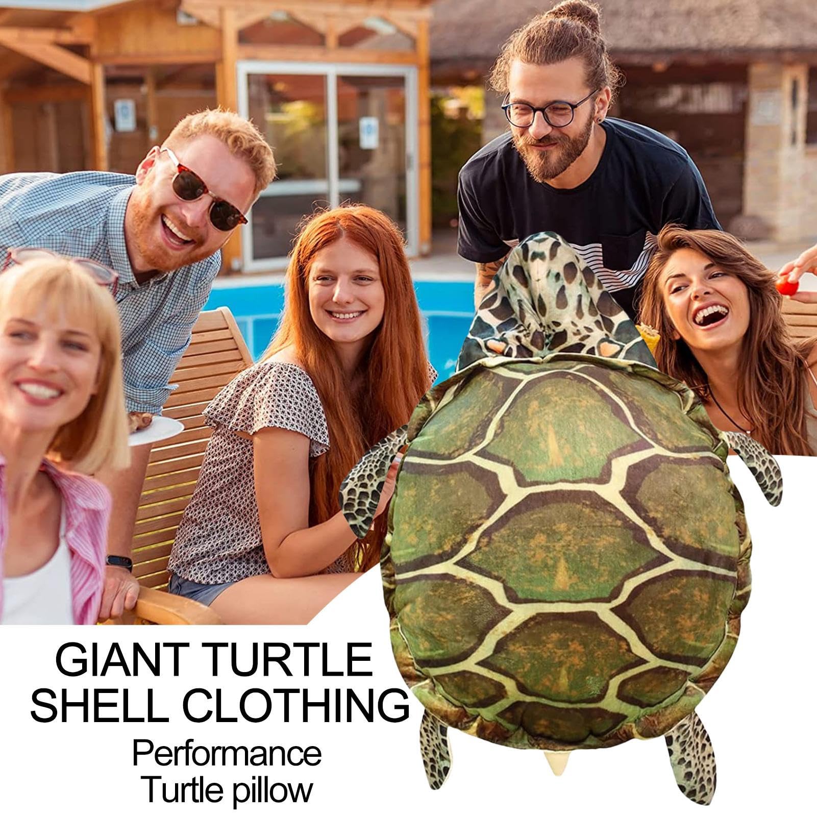 Almohada portátil genérica con forma de de tortuga – juguete de | dibujos animados lindo cojín delicado | Almohada cómoda con temática de tortugas, para habitación de niños, sala de