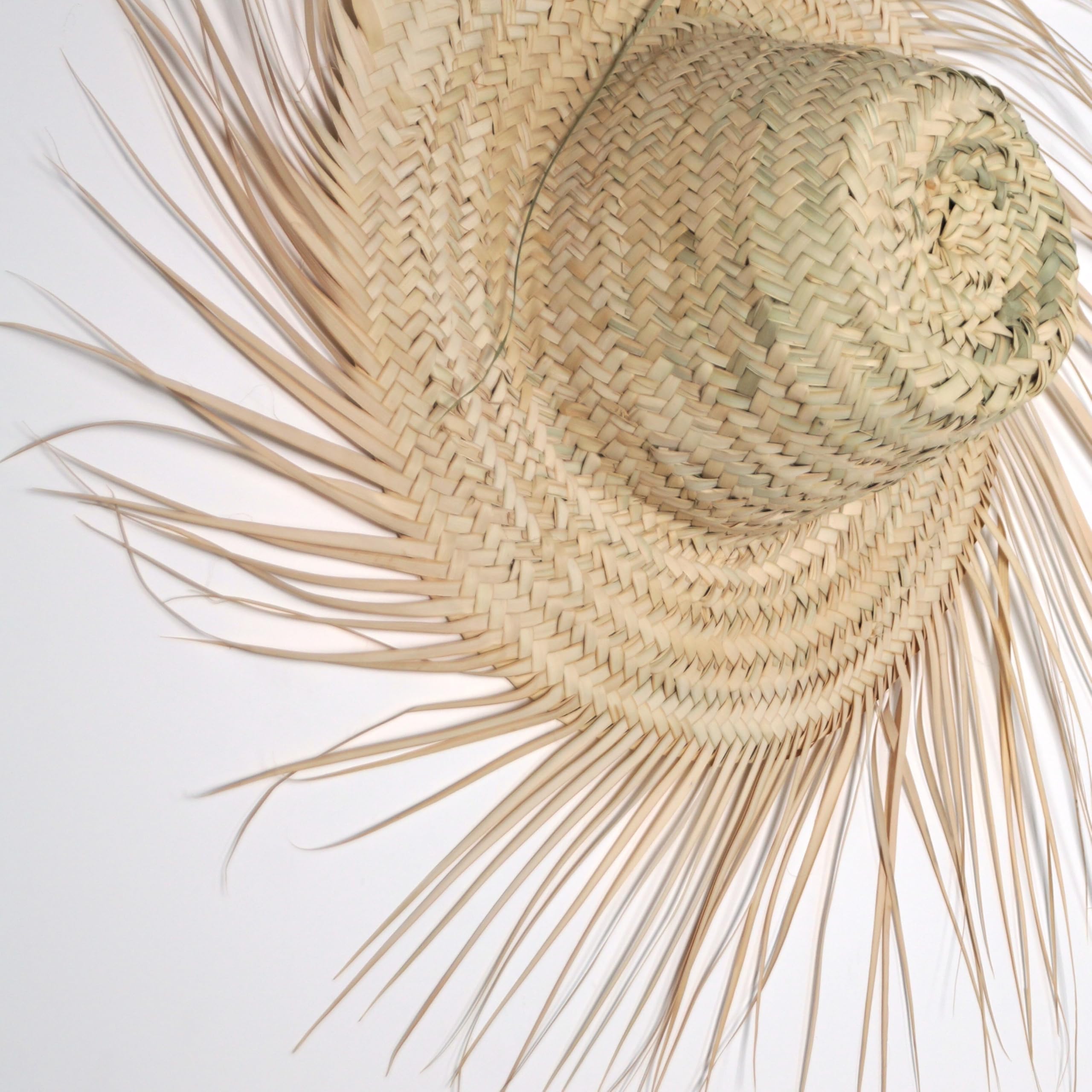Bohome Living - Chapeau Décoratif Mural, Décoration Murale pour Entrée, Fait Main (Taille S 50cm)