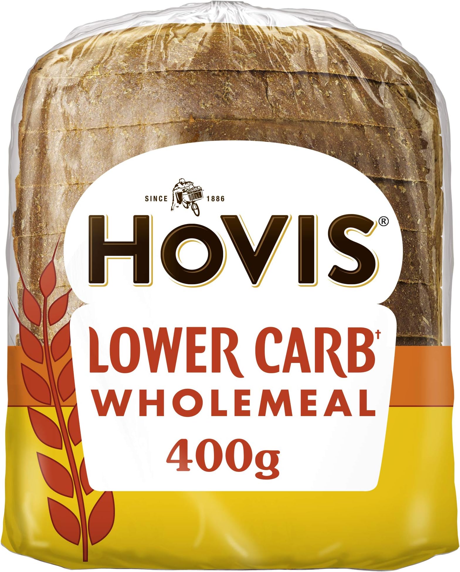 Hovis Lower Carb Wholemeal, 400g