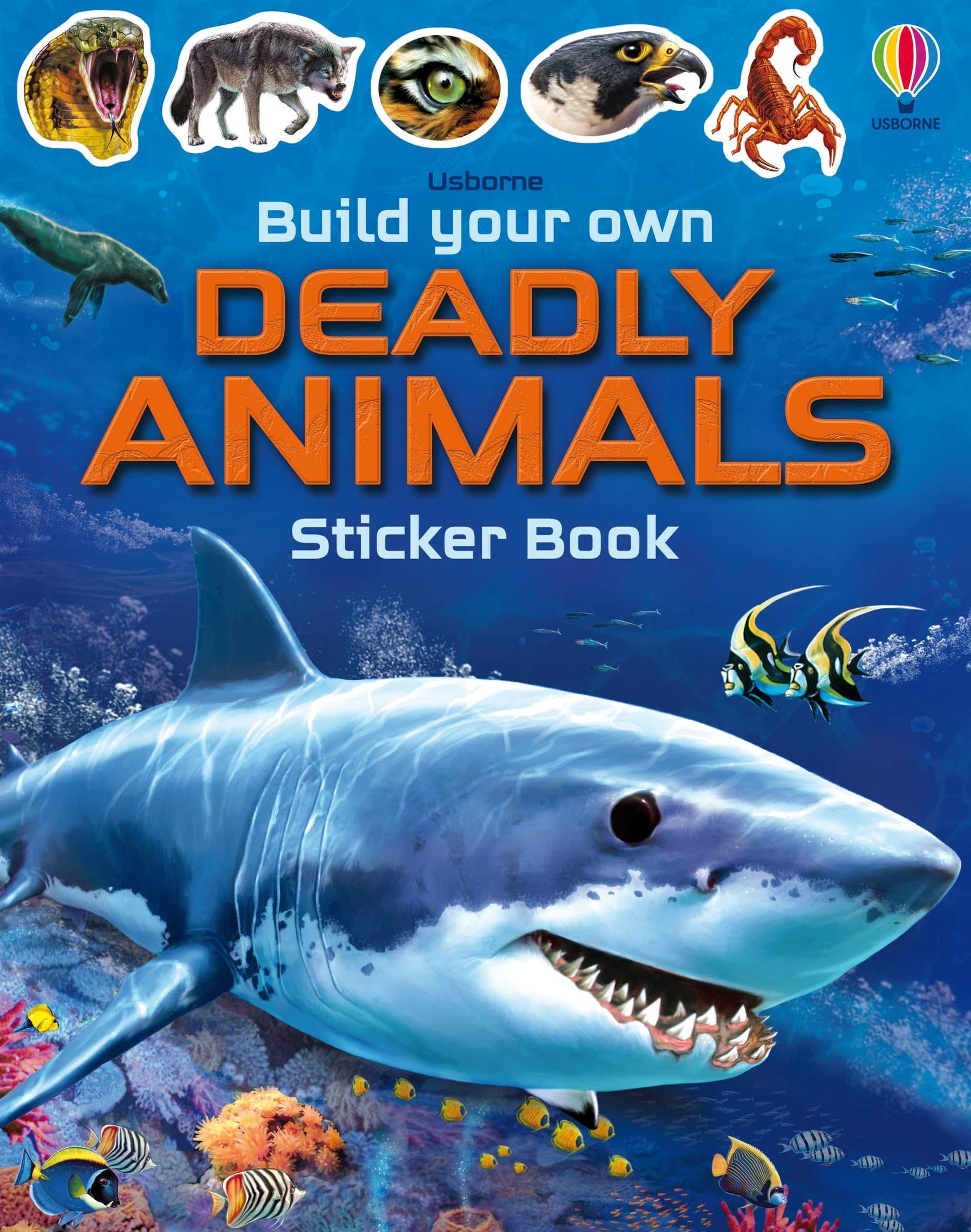Build Your Own Deadly Animals Paperback – 2 September 2021
