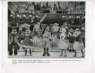 MOVIE PHOTO: Walt Disney's Magic Kingdom On Ice-8x10-B&W-Promo-Still