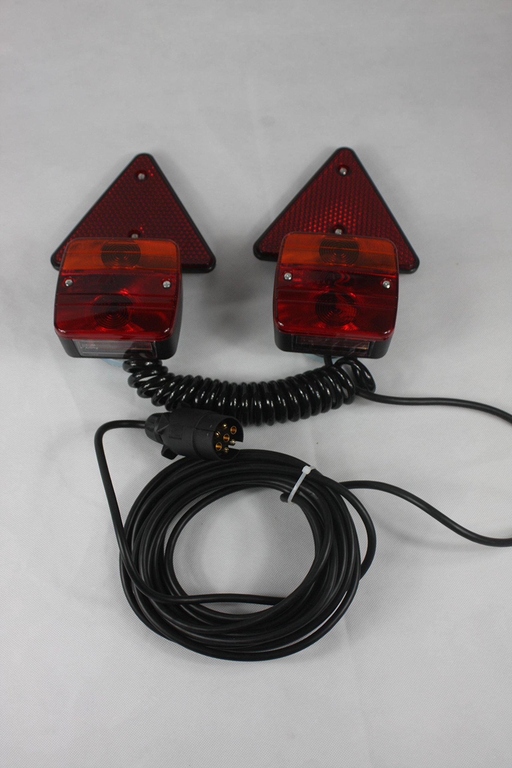 BENSON 99515 Kit Luces Magnético para Coche, Rojo, 2.02 Kg