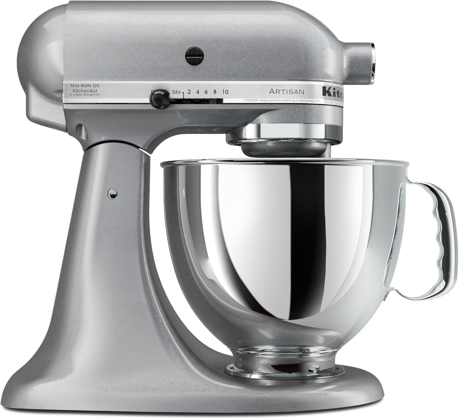 KitchenAid Artisan Series 5Quart Stand Mixer, Silver