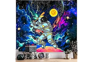 Super Moon in my Room Tapestry