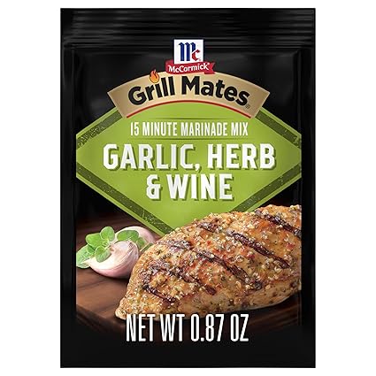 McCormick Grill Mates Garlic, Herb & Wine Marinade Mix, 0.87