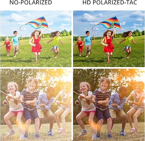 Miniatura 5 de DEAFRAIN Lentes de sol polarizados para niños y niñas de 6 a 12 años