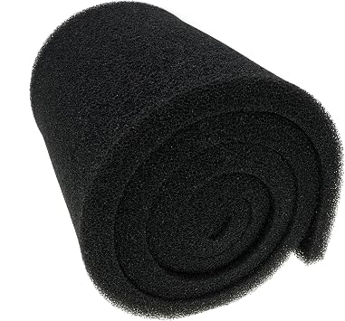 AFA Aquarium Filter Media Sponge Pad, Fish Tank Bio Open Cell Coarse Foam Block Foam Pre Filter Sponge Material 12" x 72" x 1" 25ppi | Fish Tank Bio Open Cell Coarse Foam Block Foam Pre Filter Sponge Material