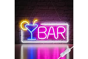 XIYUNTE Neon Bar Signs: Illuminate Your Home Bar with Mesmerizing Ambiance