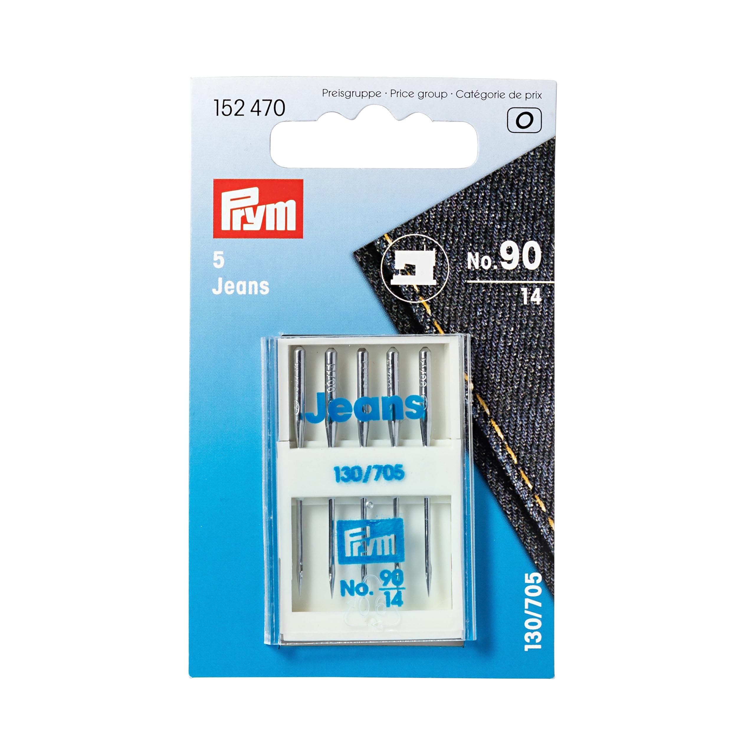 Prym Sewing machine Needles, Silver