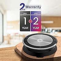 Vista 7 de EPOS - Sennheiser Expand 30 Altavoz Bluetooth portátil - Paquete global Teck con paño de microfibra GTW - Compatible con equipos, Zoom, Webex