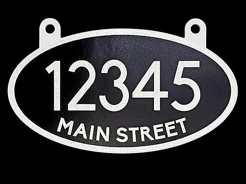 Miniatura 2 de Letrero reflectante para colgar en buzón de correo, doble cara