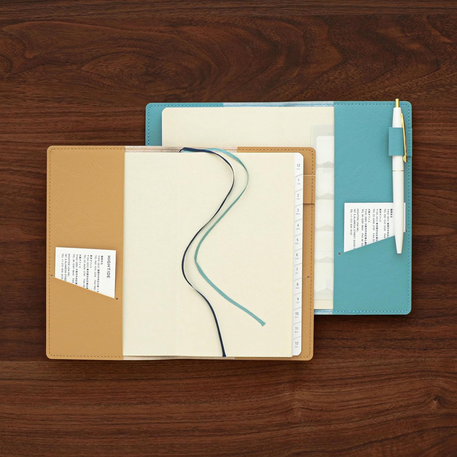 [High Tide Notebook 2026] Calm Beige / B6 Slim Vertical/Starts on December 2025