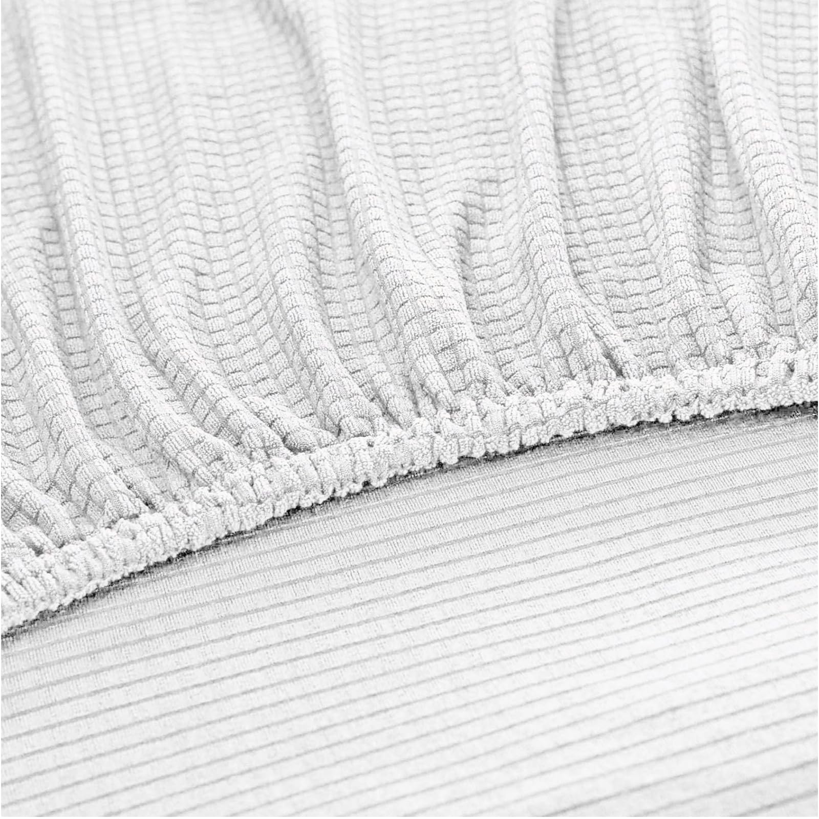 PETCUTE Housses chaises de Salle a Manger Extensibles Housse Chaise Elastique Protege chaises Salle a Manger Housses de Protection chaises Lot de 6 Beige