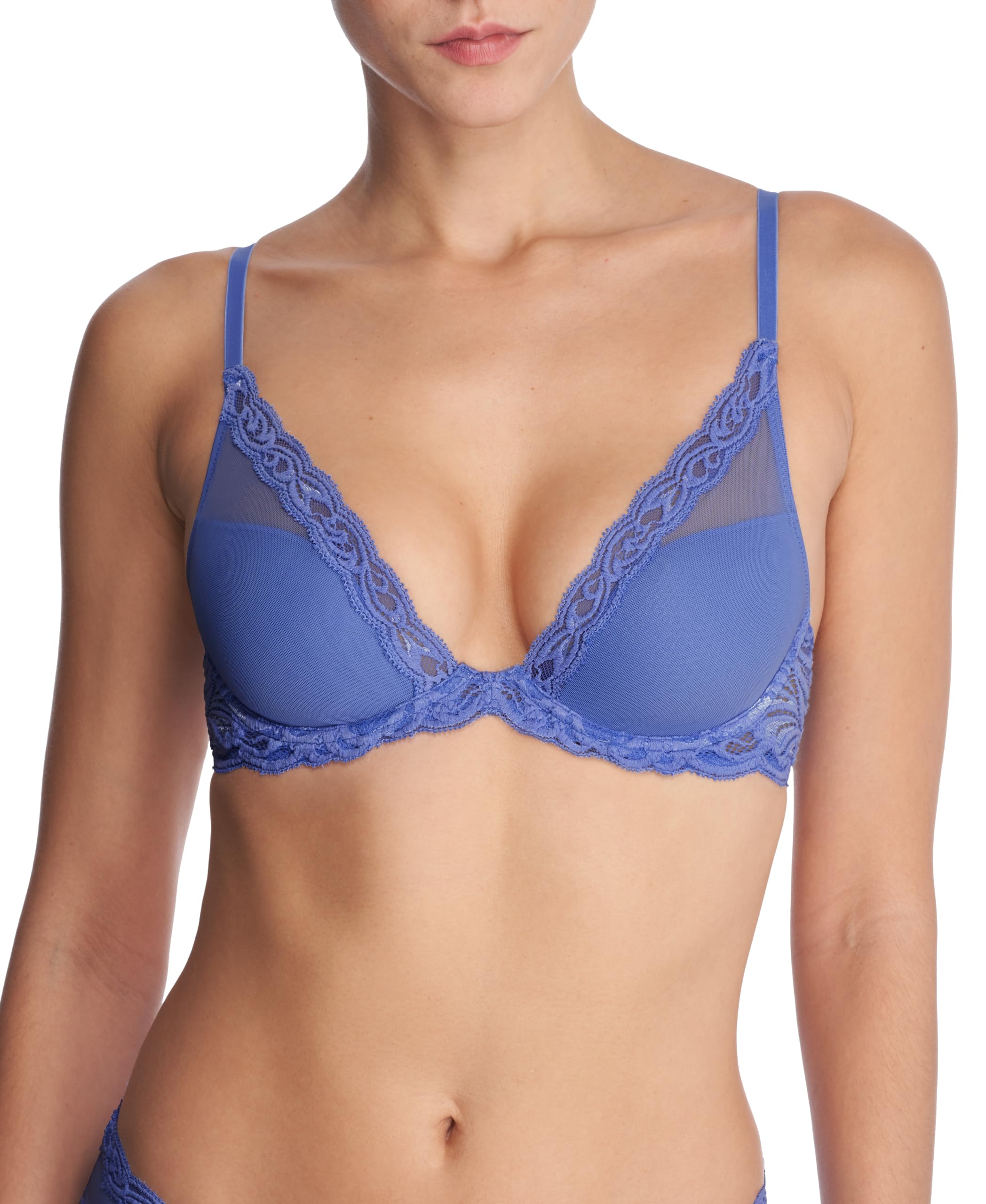 Natori Women Feathers Lace Plunge T-Shirt Bra — view 50