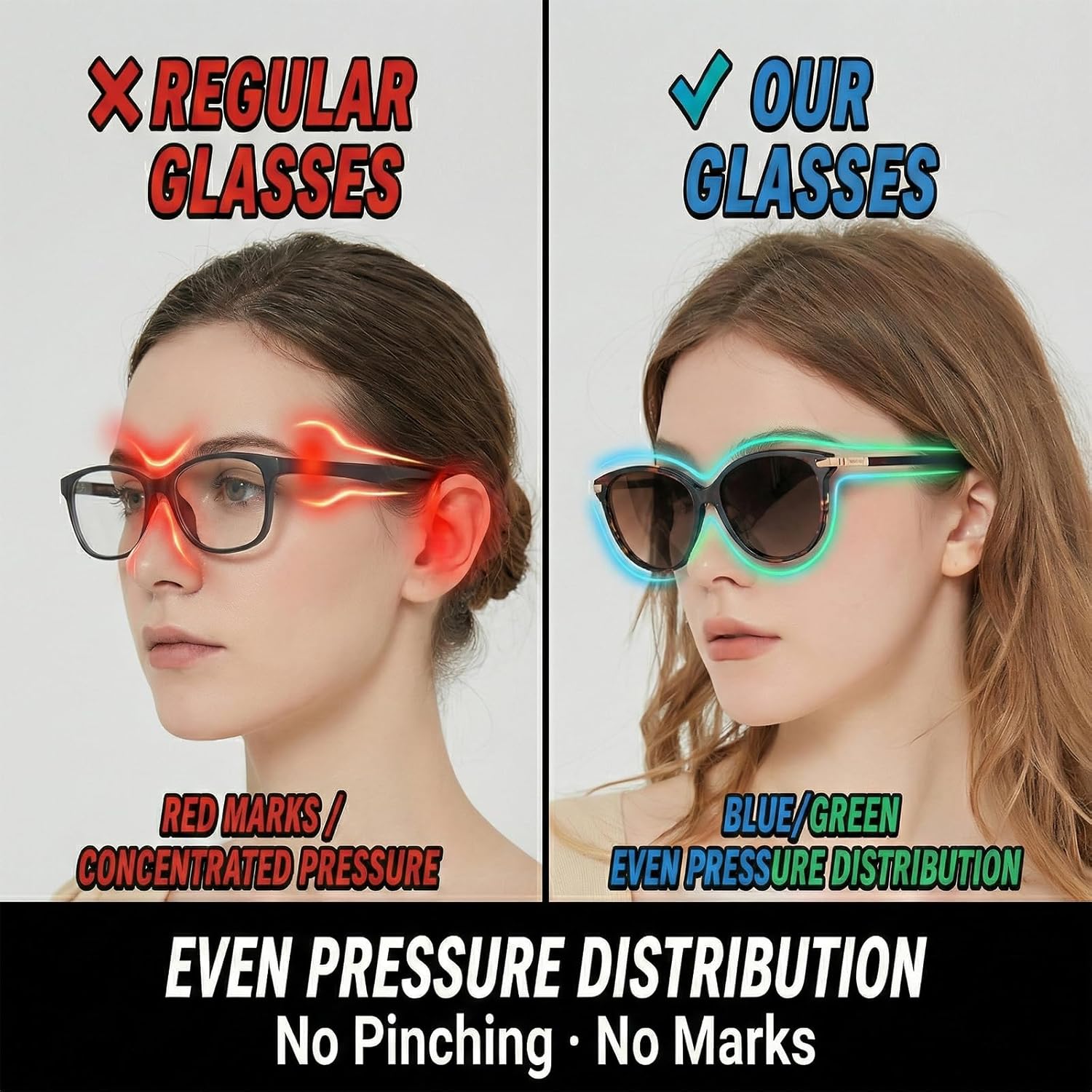 AVAWAY Womens Cat Eye Sunglasses Polarized - Stylish Acetate Frame UV400 Protection for Driving Travel Summer Outings - Image 5