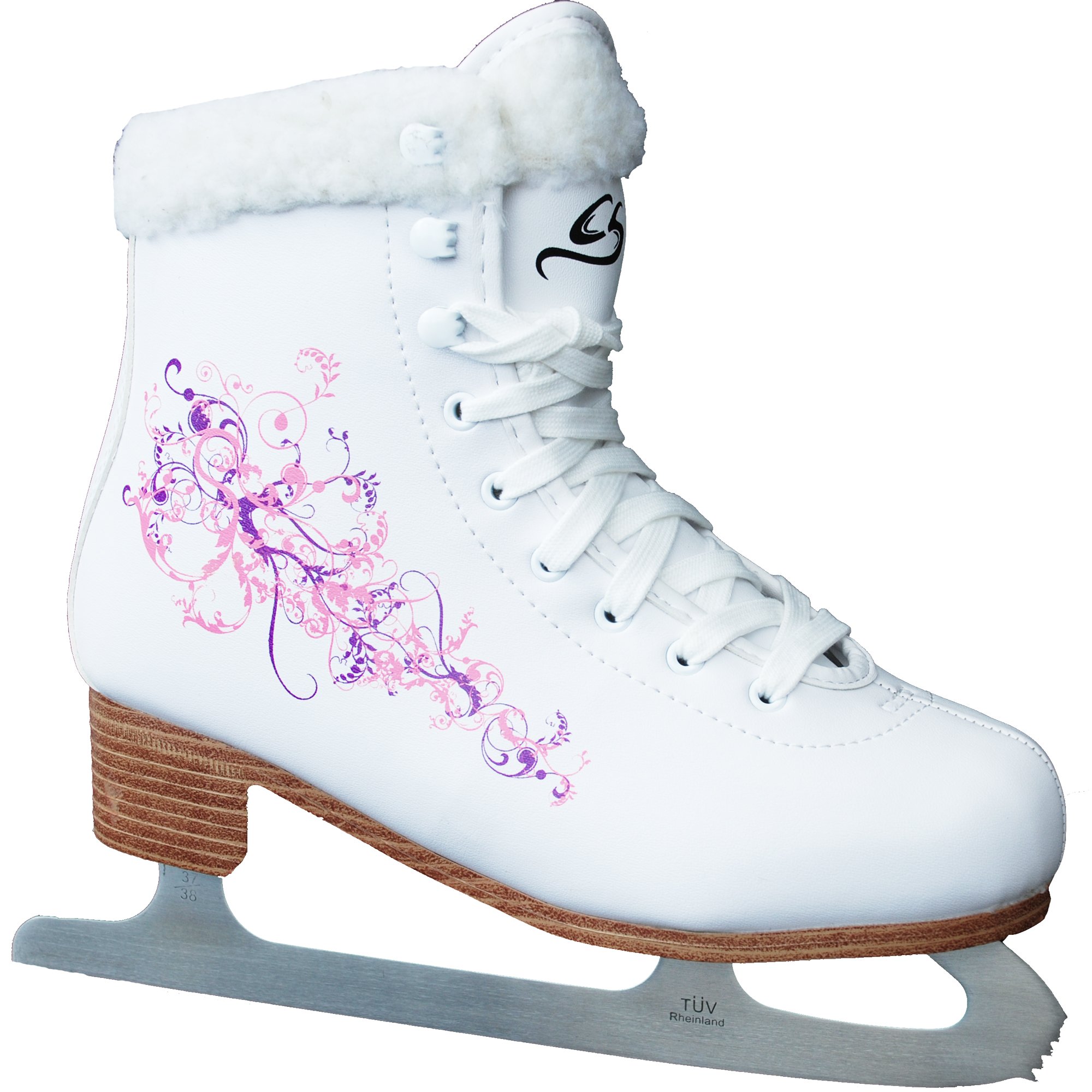 Cox Swain Figur Damen + Kinder Eiskunstlauf Schlittschuh Flower - alle Größen, Gr. 37
