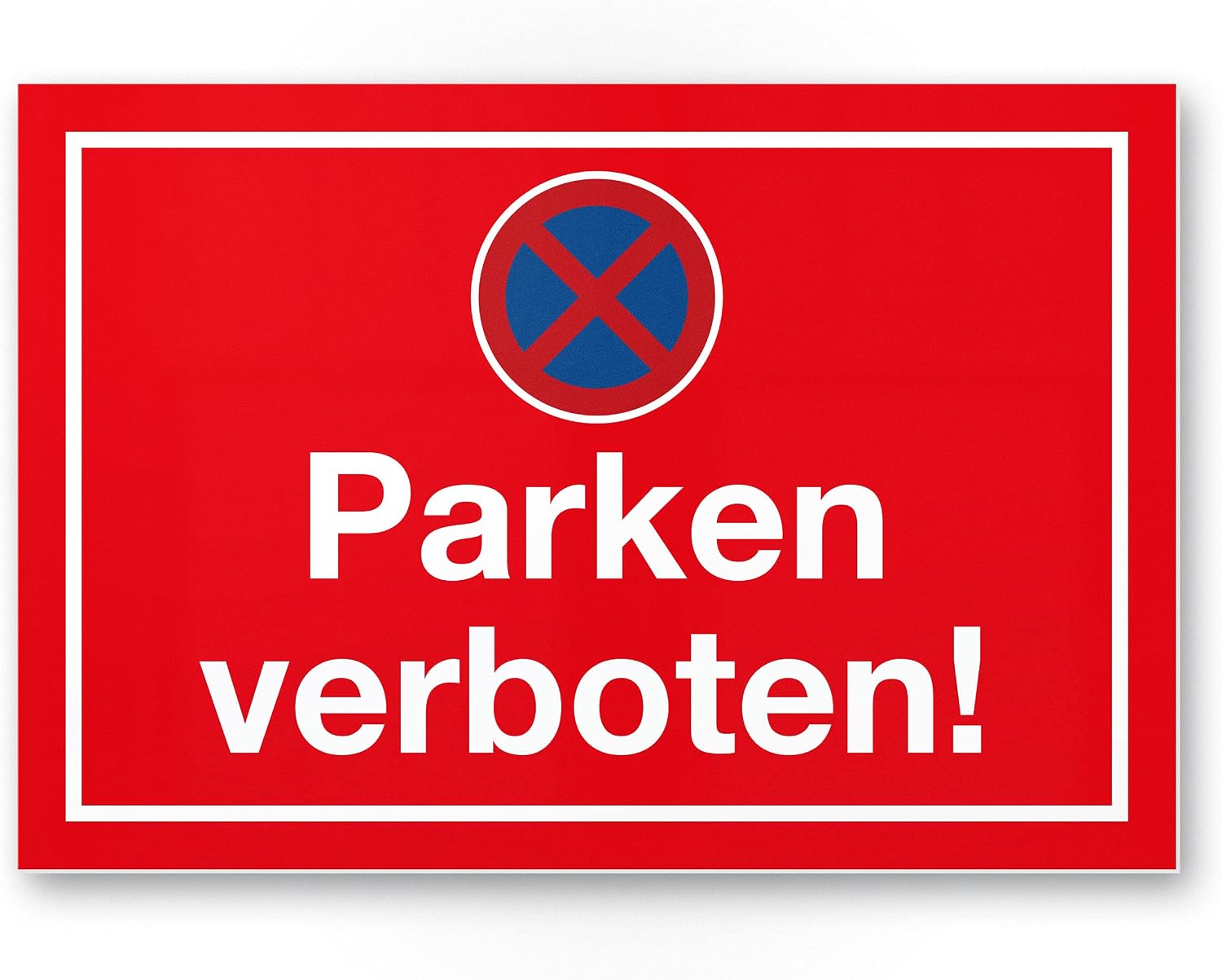 Parken verboten Schild Privatgrundstück | Mit Abschleppsymbol & Text Parken verboten Schild Privatgrundstück | Mit Abschleppsymbol & Text