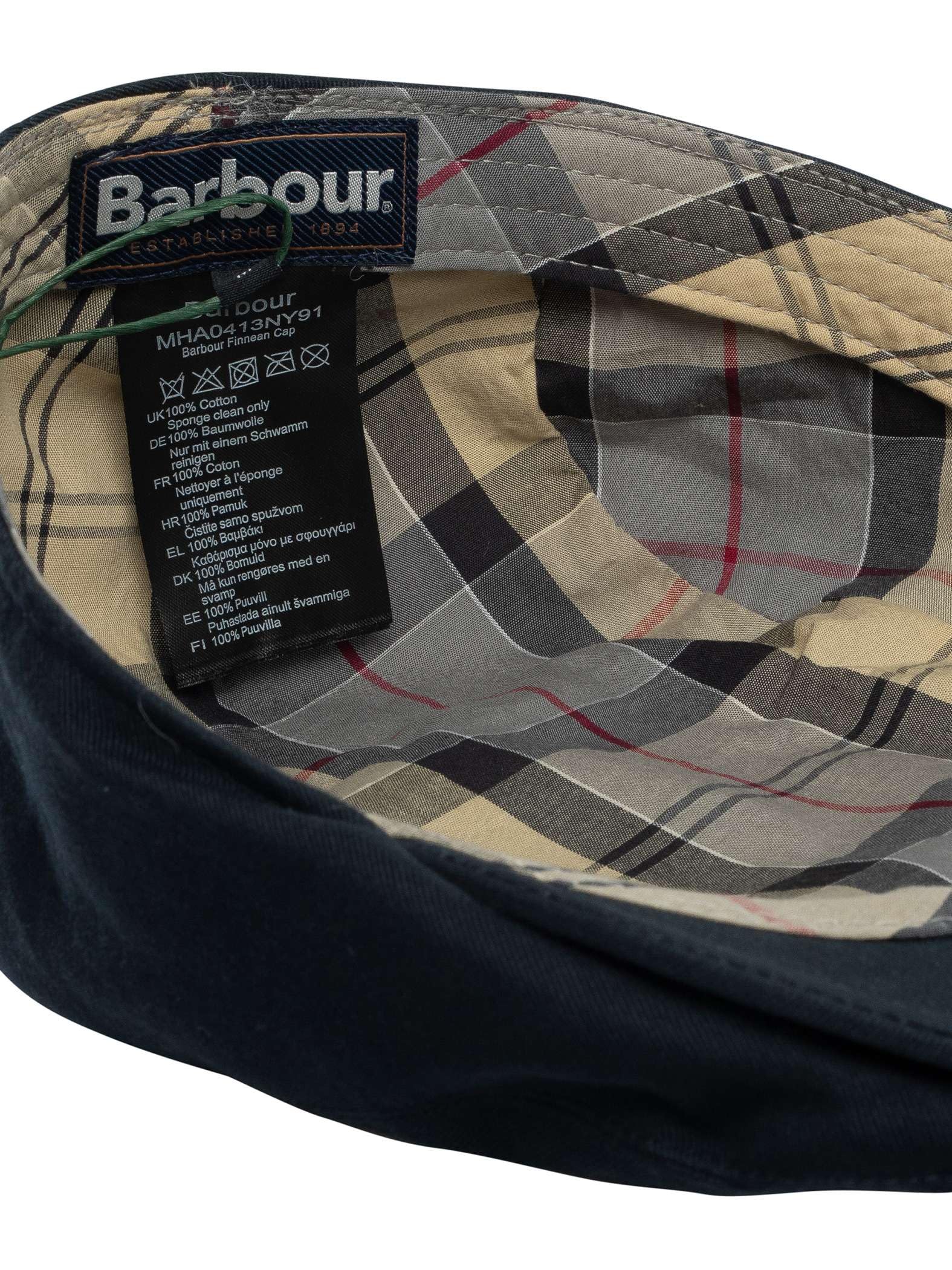 Barbour Herren Finnean Schiebermütze, Navy