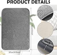 Vista 2 de Frienda 2 fundas para reposacabezas reclinable, protector para reposacabezas de sofá, protector de sherpa para silla reclinable, sofá, muebles